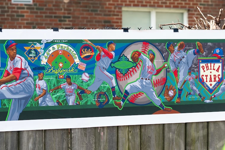 Construction on Mural Arts’ new Philadelphia Stars Negro League Baseball mural will begin Thursday.