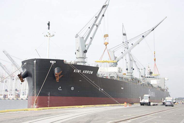 Brazil's Fibria Celulose S.A. will begin deliveries in July of 300,000 to 350,000 tons of eucalyptus pulp annually to Philadelphia on ships that currently go to Baltimore. The pulp will go on to paper plants in Pennsylvania and beyond.