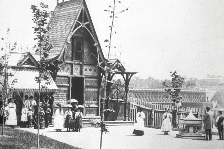 The Philadelphia Zoo on opening day, July 1, 1874.