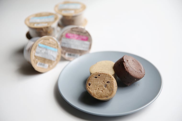 Sweet Megan's allergen-free cookie dough.