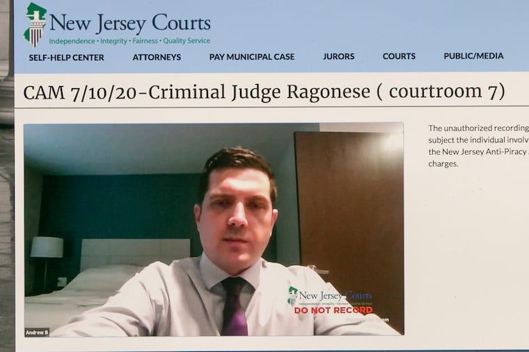 Andrew Burki, a South Jersey drug-recovery advocate, was sentenced during a virtual live-streamed hearing on Friday to three years' probation after having pleaded guilty in April to a count of criminal coercion in a sex-offense case involving his wife.