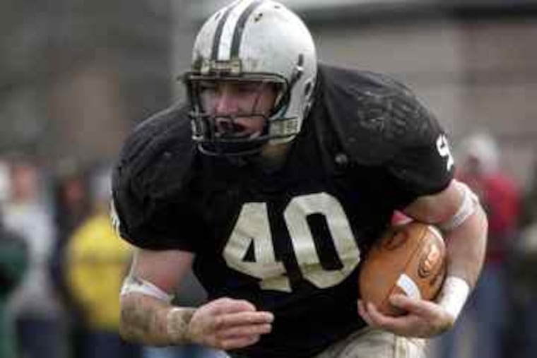 Dan Connor was a standout for Strath Haven on both sides of the ball. He went on to a solid career at Penn State and was drafted by the Carolina Panthers in 2008.