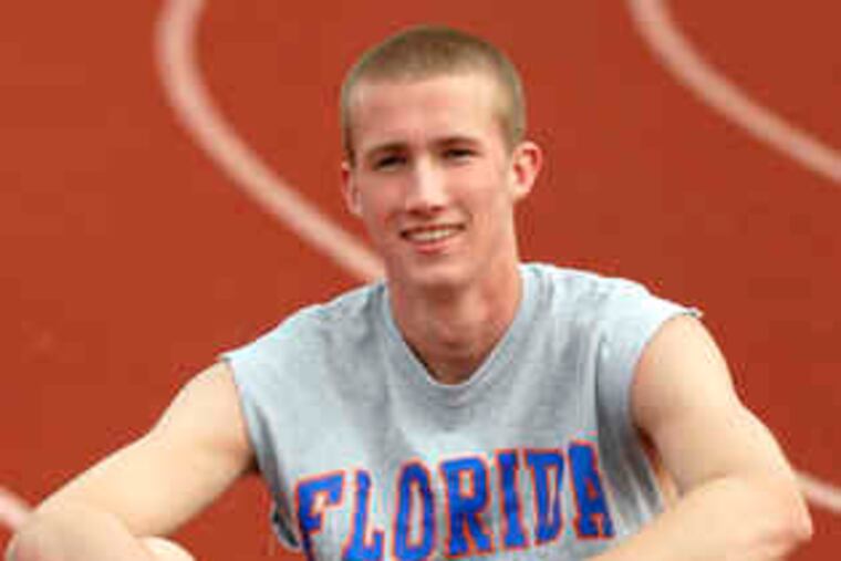 Tom Mallon of Central Bucks South ran 1:52.02 to win Friday's Henderson Invitational 800 race.