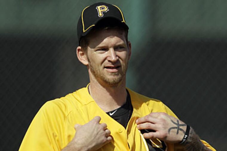 Pitcher A.J. Burnett is expected to miss two to three months after surgery for a broken orbital bone. (Matt Slocum/AP Photo)