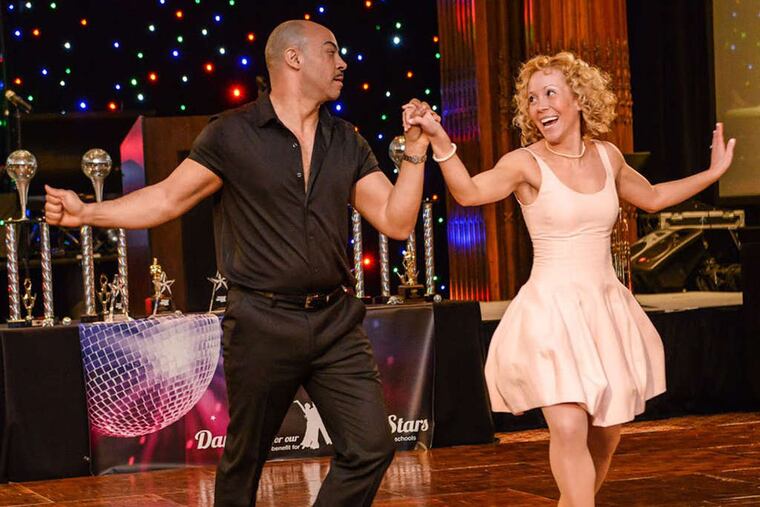 District Attorney Seth Williams and Katie Miccarelli raised about$8,000 for the “Dancing for Our Future Stars” event.