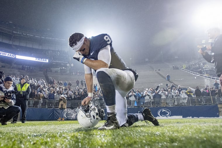 Penn State quarterback Trace McSorley threw 16 touchdown passes and ran for 11 TDs this season.