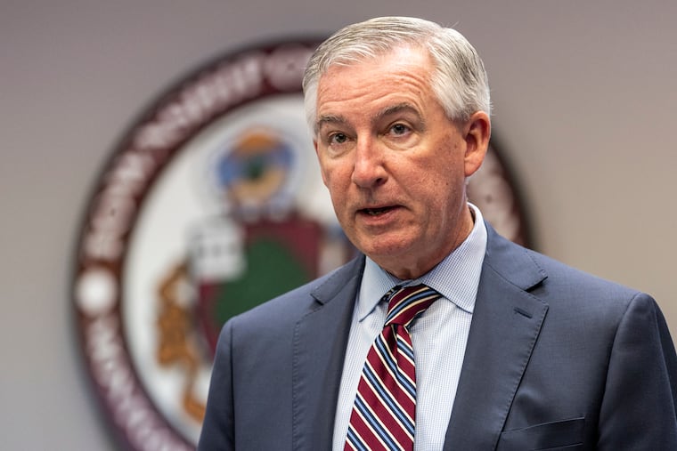 Montgomery County District Attorney Kevin R. Steele said Thursday that the suspects who stole the soldier's ID were "arming criminals, plain and simple."