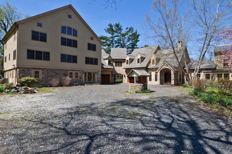 This Doylestown home, which was converted from a barn and farmhouse into a single 9,000-square-foot home, is on the market for $2.27 million.