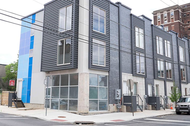 Due to a glitch in the L&I computer system, 700 W. Thompson St., at the corner of Seventh and Thompson, and others in the city were built without undergoing inspections. ED HILLE /Staff Photographer