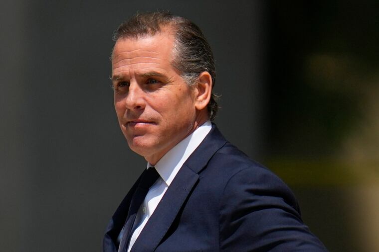 President Joe Biden's son Hunter Biden has been charged with felony gun possession. A federal indictment filed in Delaware says Biden lied about his drug use when he bought a firearm in 2018 while struggling with addiction to crack cocaine.