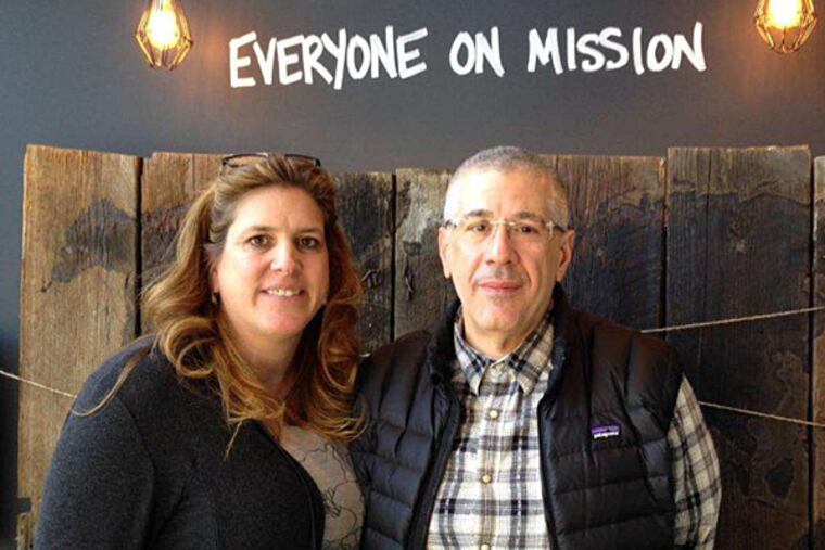 Part of the proceeds from Kim and George Mickel's new Hunger Burger "patty with a purpose" goes toward feeding a child in need.