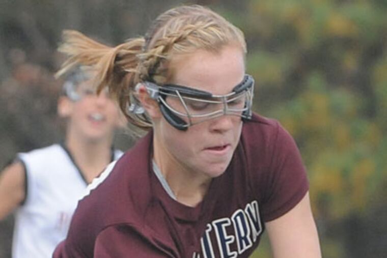 Freshman Austyn Cuneo scored two goals in Eastern's 5-2 win. (Photo/Curt Hudson)