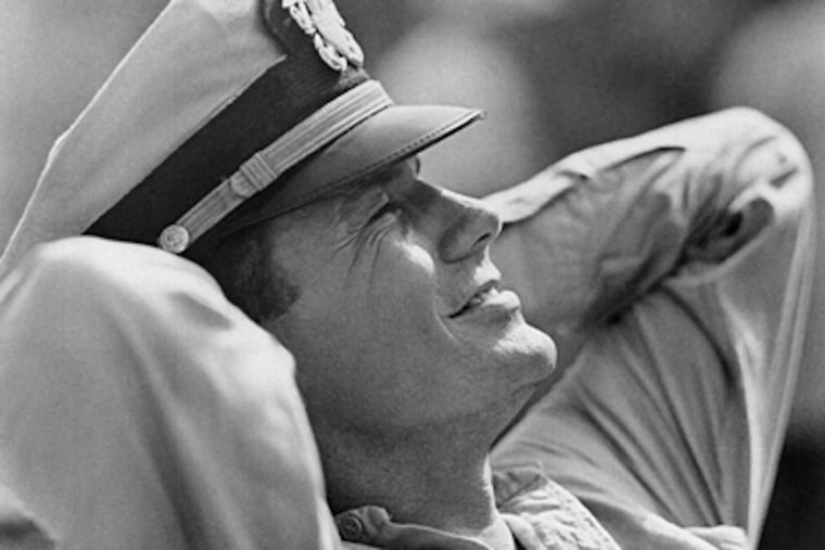 Cliff Robertson starred in “PT-109,” about the World War II heroics of the future President John F. Kennedy. (Associated Press)