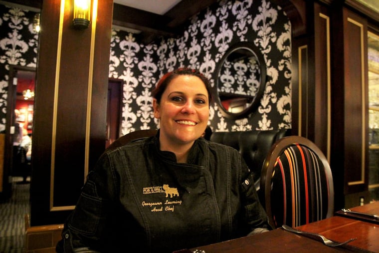 Georgeann Leaming is the new chef at Gordon Ramsay Pub & Grill at Caesars Atlantic City.