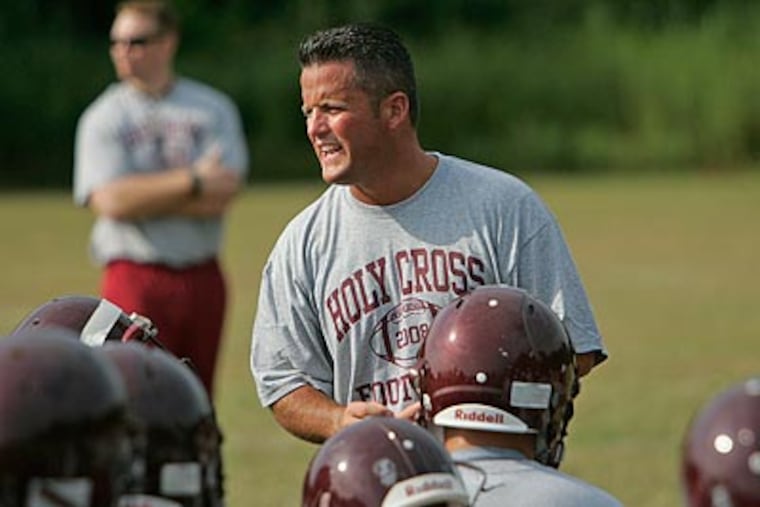 Tim McAneney is the new head coach at Lenape. (Michael Bryant/Staff Photographer)