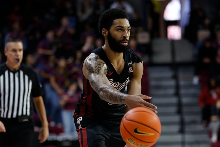 Temple guard Damian Dunn led the Owls with 16 points in a 63-55 road loss to Mississippi.