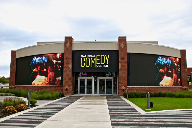 The National Comedy Center was built in a restored railroad station in Jamestown, N.Y.