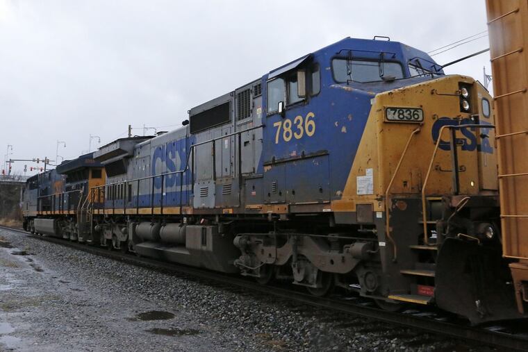 File photo of CSX train.