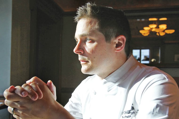 Executive Chef Nick Elmi from the Rittenhouse Tavern. ( Charles Fox / Staff Photographer )