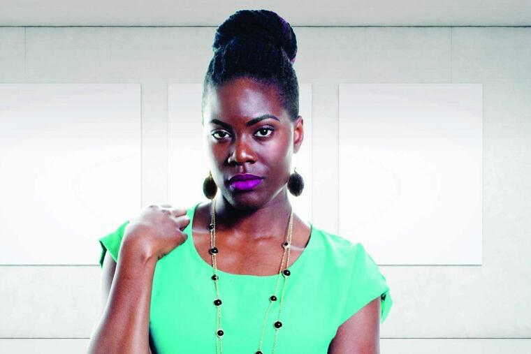 Jaylene Clark Owens in Theatre Horizon’s production of ‘White.’ She was performing in ‘Passage’ at Wilma when a man made an outburst in the middle of the play.