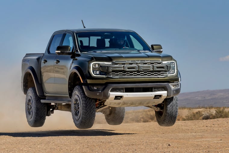 The 2025 Ford Ranger Raptor didn’t lose contact with Earth in any of Mr. Driver’s Seat’s testing, but it sure felt like we were flying.
