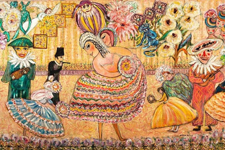 Jessie Drew-Bear: "Opera Star Rosina Galli," oil on canvas (1949-53)