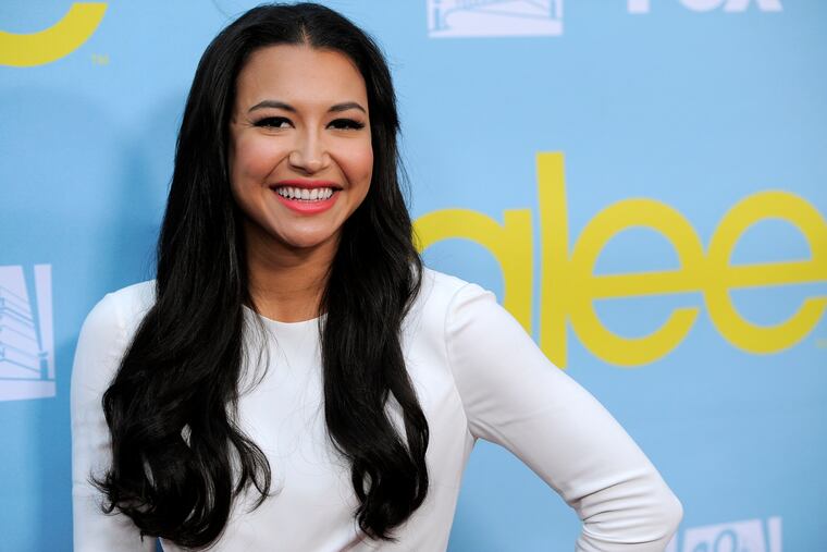 Naya Rivera, a cast member in the television series "Glee."
