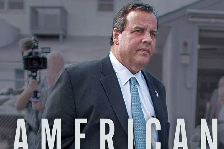 Detail from the book cover of "American Governor: Chris Christie's Bridge to Redemption," by former Inquirer reporter Matt Katz.