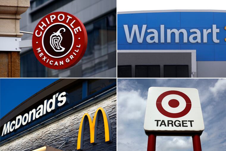 Among winners with consumers last year were fast casual restaurant chains such as Chipotle, retailer Walmart, and McDonald's meal deals. Among the losers were Target, which faced challenges in 2024.