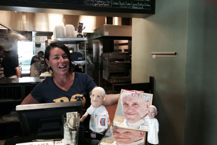 Holly Stephens, who owns Logan Square Pizza with husband James, said they will be open around the clock to serve the crowds.