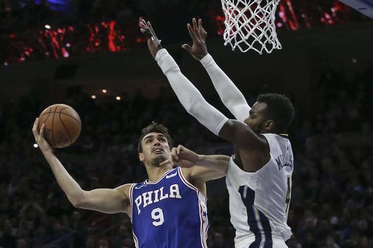 Dario Saric sat out Sunday’s 119-102 road win over Charlotte and will miss Tuesday’s home game against Brooklyn due to a bacterial infection in his right elbow.