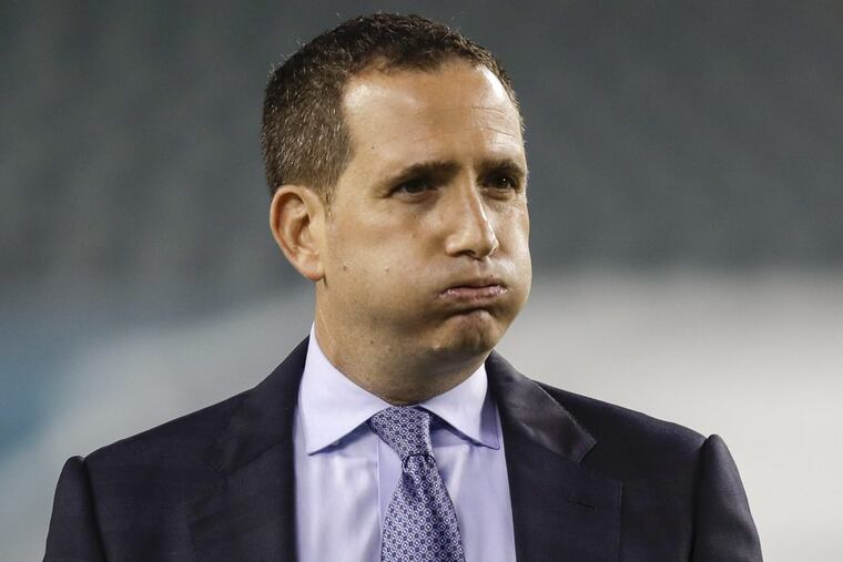 Philadelphia Eagles executive vice president of football operations Howie Roseman.