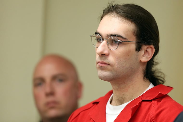 David "D.J." Creato during a recent court appearance at the Camden County Hall of Justice.