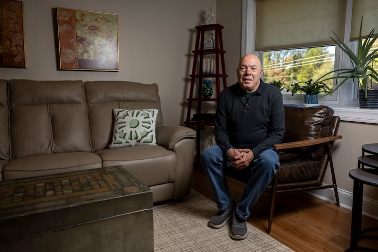 Steve Hirst, 70, talks to his urologist virtually, from his Broomall home, every three months. He was recently notified that his doctor's office will no longer be able to offer virtual visits for people with Medicare because of the government shutdown.