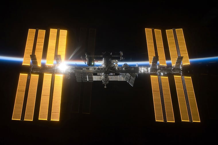 The International Space Station.