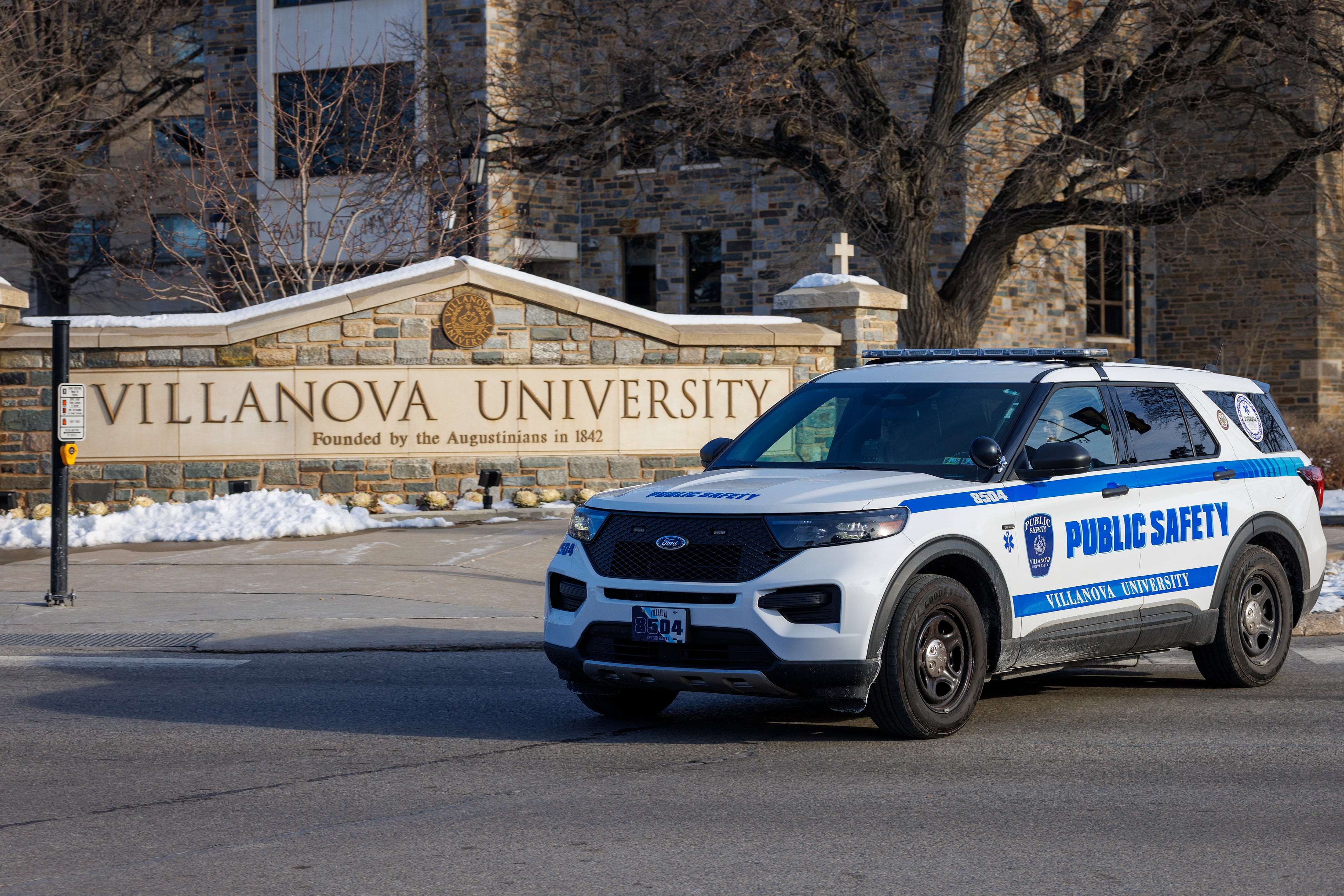 Villanova University on lockdown as police look for a suspect in a stabbing