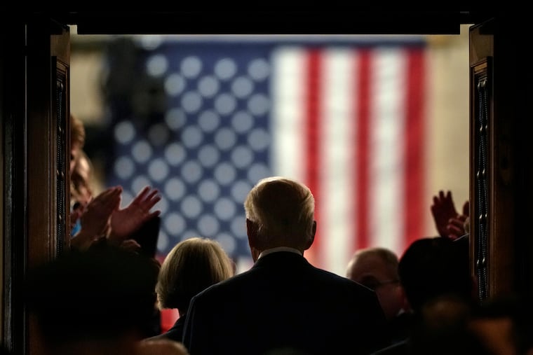President Joe Biden arrives to deliver his State of the Union address to a joint session of Congress on Tuesday.