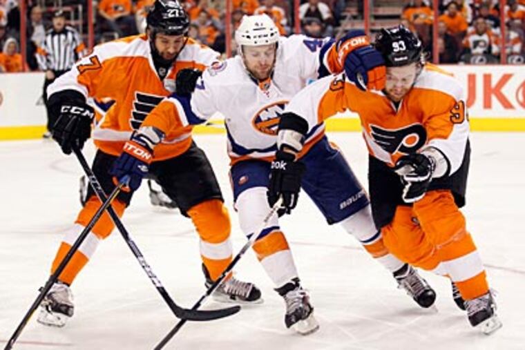 The Flyers have won 11 of their 19 home games. (Yong Kim/Staff Photographer)