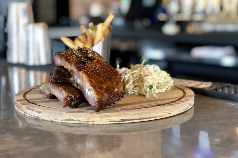 St. Louis ribs at Stove & Tap.