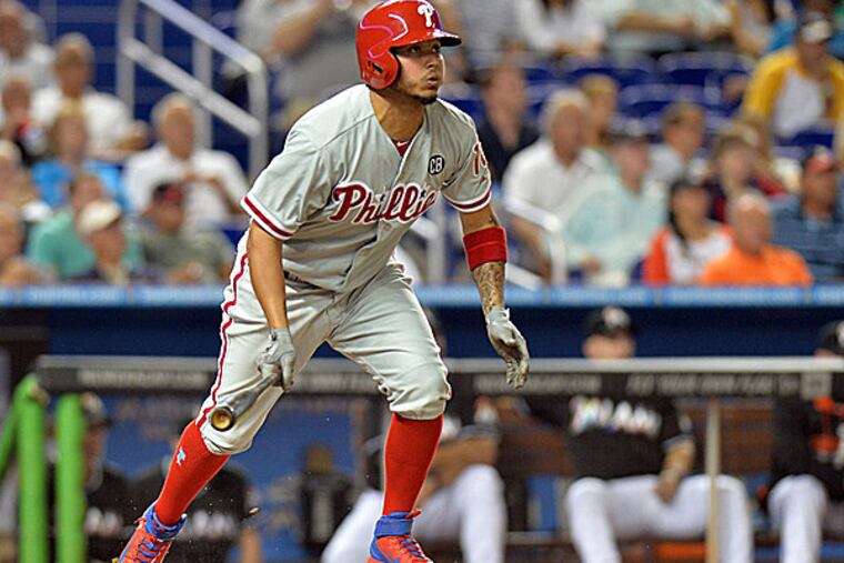 The Phillies' Freddy Galvis. (Steve Mitchell/USA Today Sports)