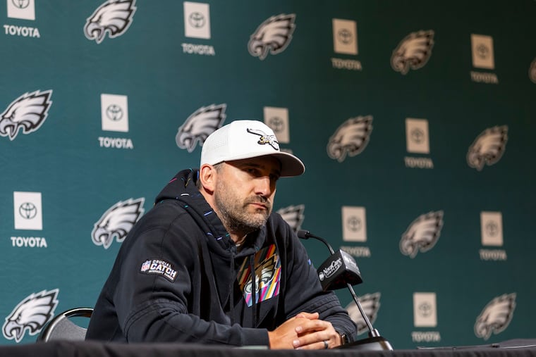 Nick Sirianni “talked to a lot of coaches this offseason trying to get better at my craft.”