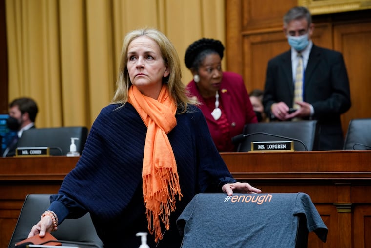 U.S. Rep. Madeleine Dean, (D., Pa.), pictured here in a 2022 file photo, called for a cease-fire in Gaza less than a week after a trip to Israel, which she said confirmed her fears about the war.