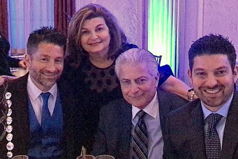 For Mr. Orobono (second from right), "family meant everything," his sons said.