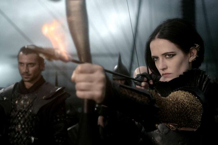 Eva Green is Artemisia, with Ben Turner as Gen. Artaphernes, in ' and Legendary Pictures' action adventure "300: Rise of an Empire."
