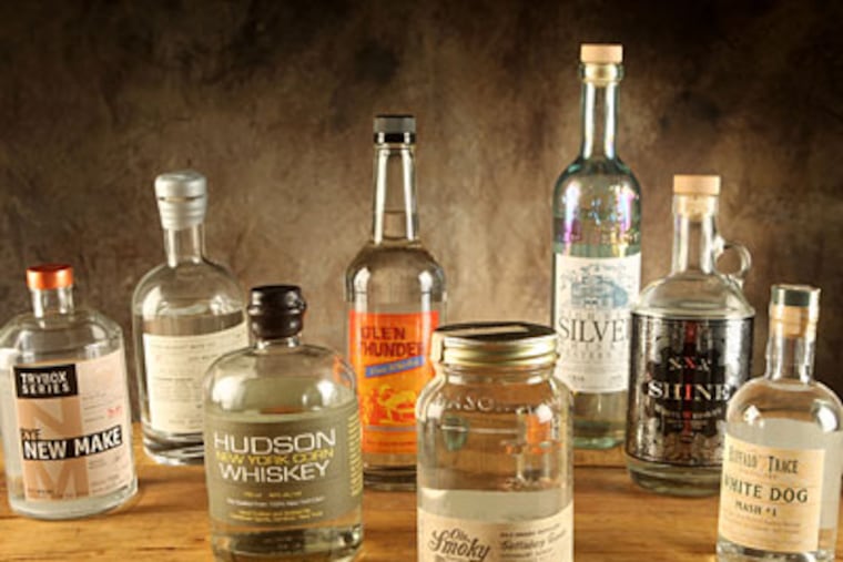 Assorted fire water. (Charles Fox / Staff Photographer)