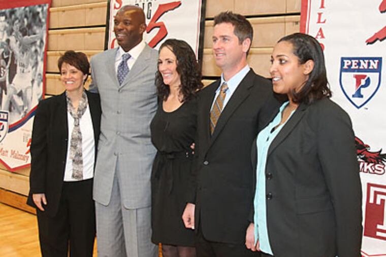 The Big Five Hall of Fame inducted five new members this year. (Charles Fox/Staff Photographer)