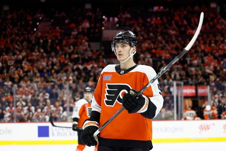 Flyers defenseman Egor Zamula was placed on waivers Thursday. Could he have playd his last game in Orange and Black.