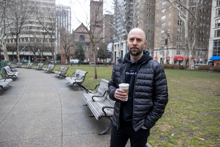 On his walk between restaurants, chef Greg Vernick often makes time to sit with his parents in Rittenhouse Square park.