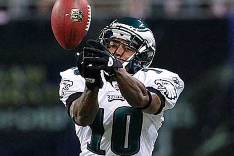 "I just consider myself to be one of the best wide receivers in the NFL," DeSean Jackson said in August. (Ron Cortes/Staff Photographer)