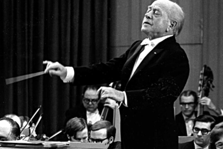 Recordings by the late Eugene Ormandy are selling on the European-based Pristine Classical website.